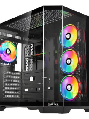 Gabinete Raptor Eclypse Tg X2 Mid-Tower Rgb Fan X4 (6711)