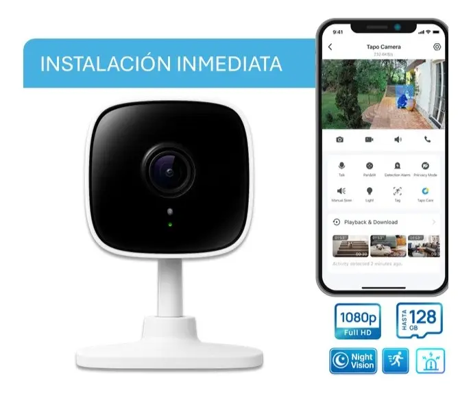 Cámara IP TP-Link Tapo C100 Full HD 1080p