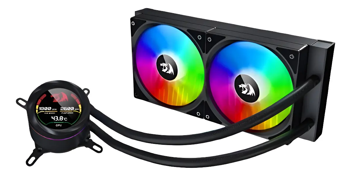 Cooler/Fan Redragon Water Cooling Ccw-1019 240Mm Argb Negro (6950376726650)