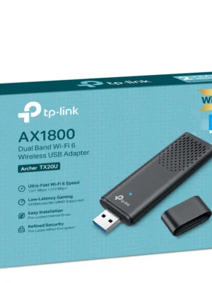 Placa de Red TP-Link Archer TX20U USB AX1800 WiFi 6