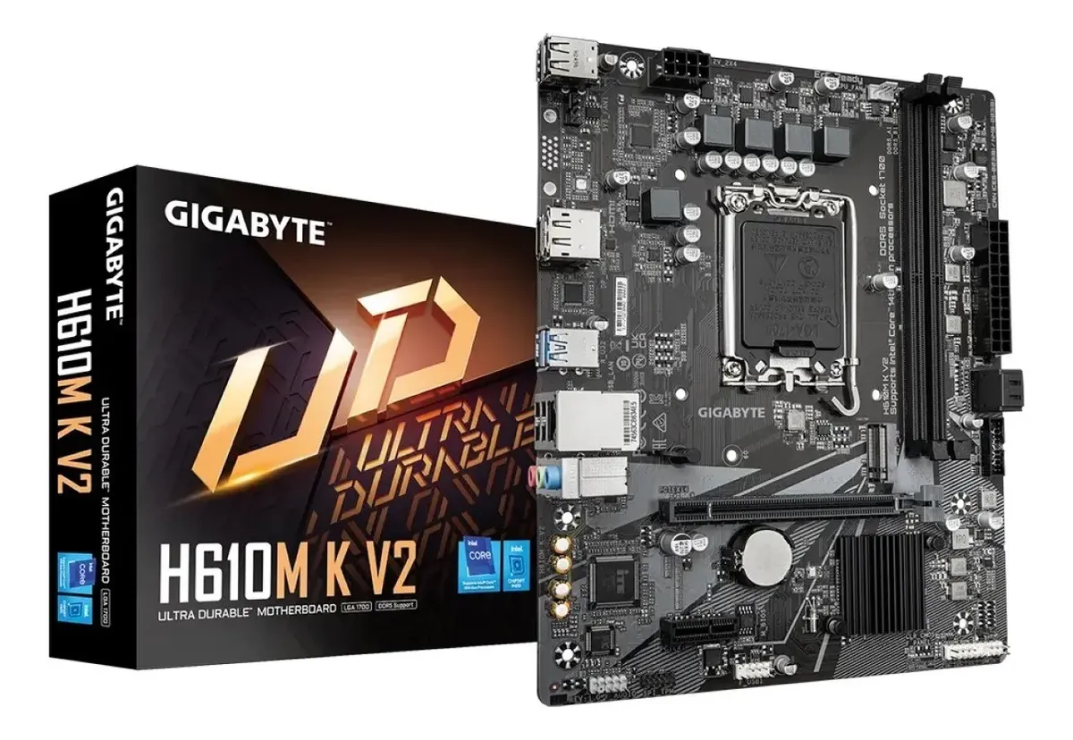 Mother Intel Gigabyte H610M K V2 Lga1700 Ddr5